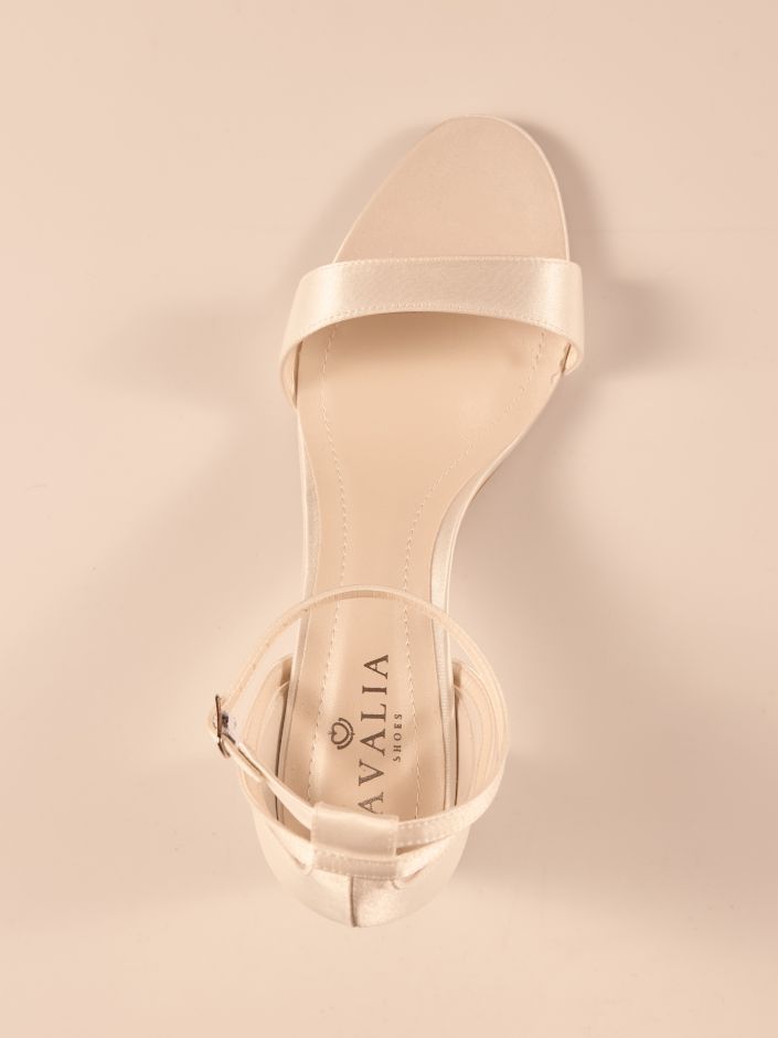 Tina Satin Bridal Heel