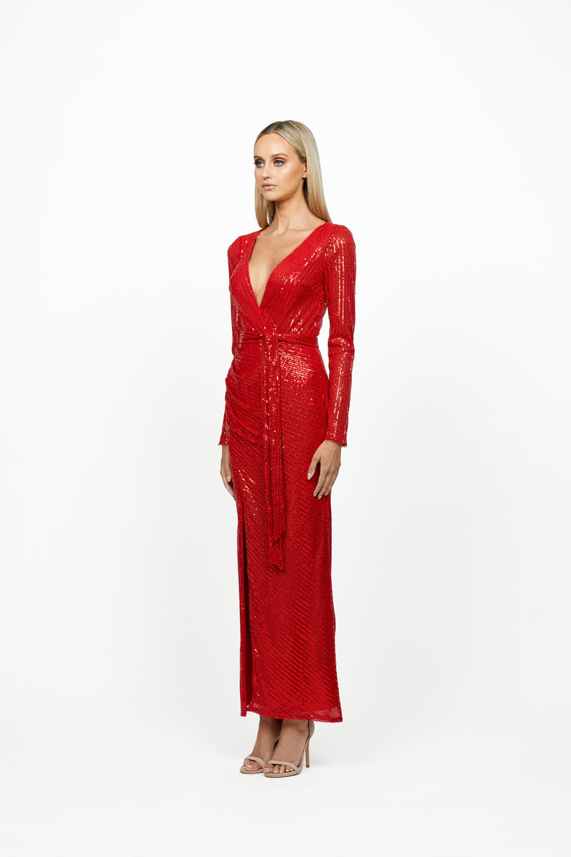 Zoila Long Sleeved Maxi - Dress - Bariano