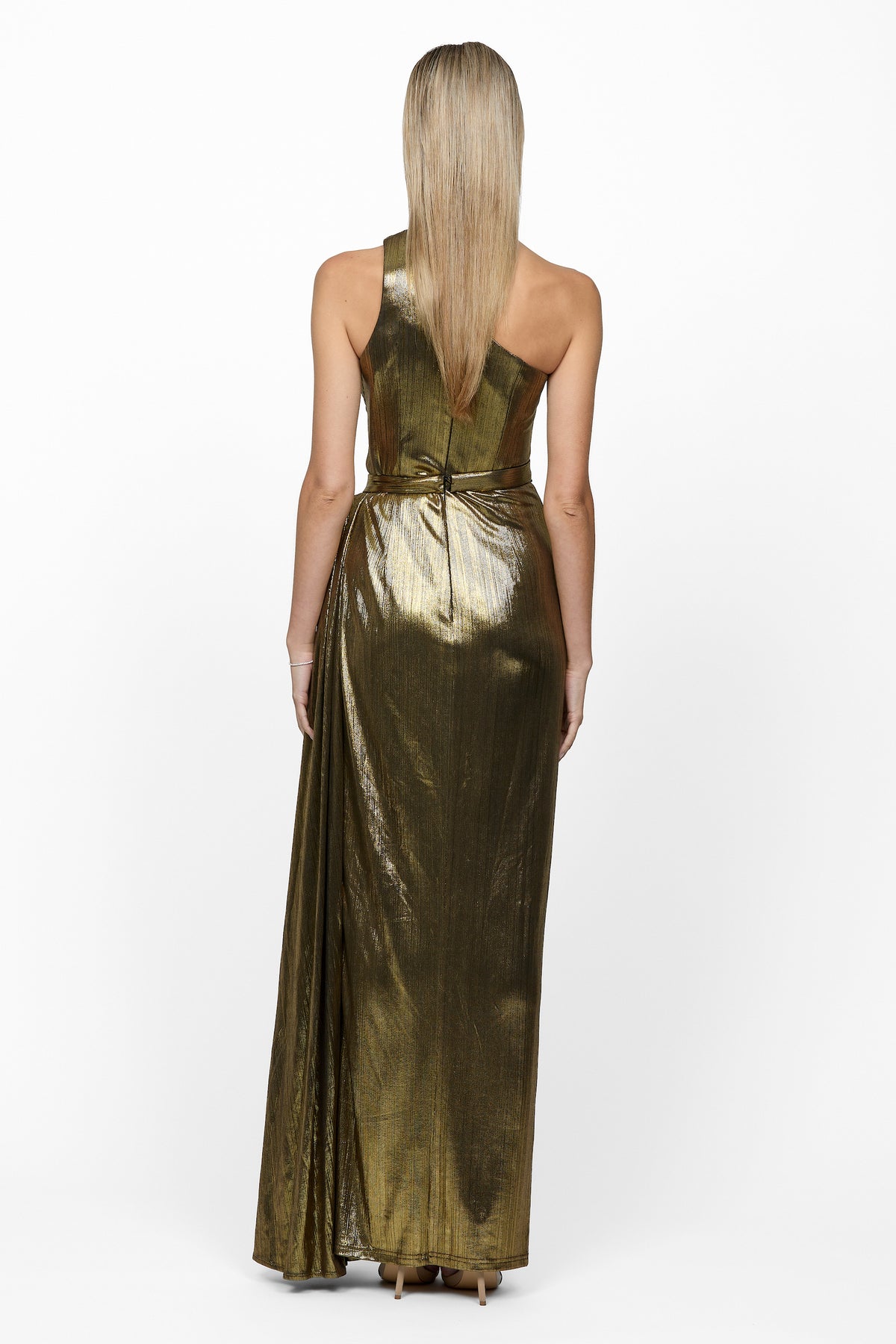 Elektra Asymmetric Gown - Dress - Bariano