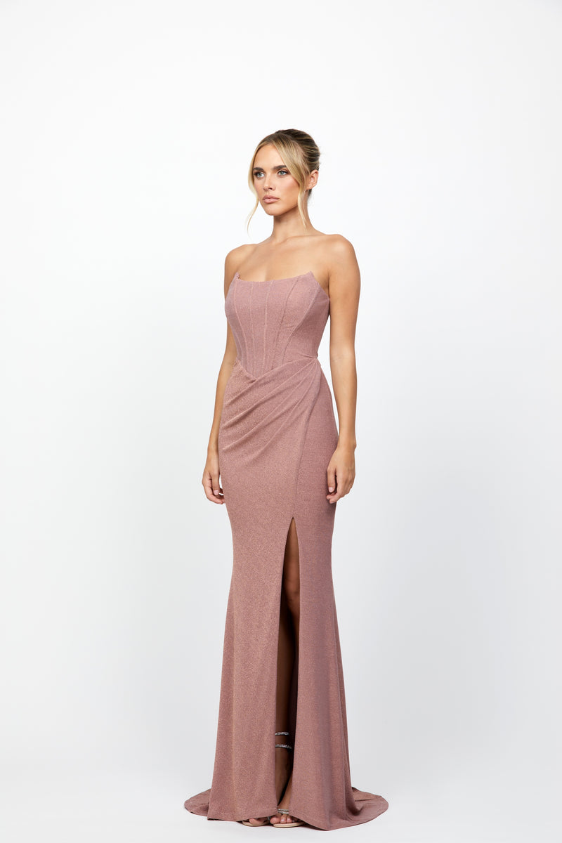 Airlea Strapless Maxi - Dress - Bariano