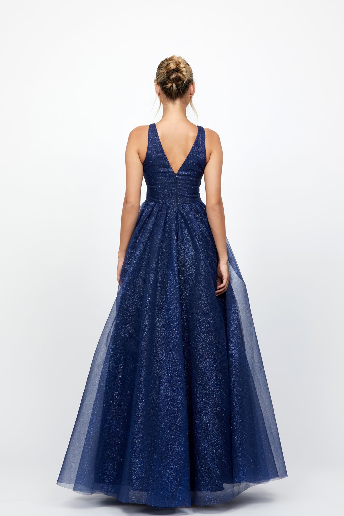 Shelley Glitter Ball Gown - Dress - Bariano