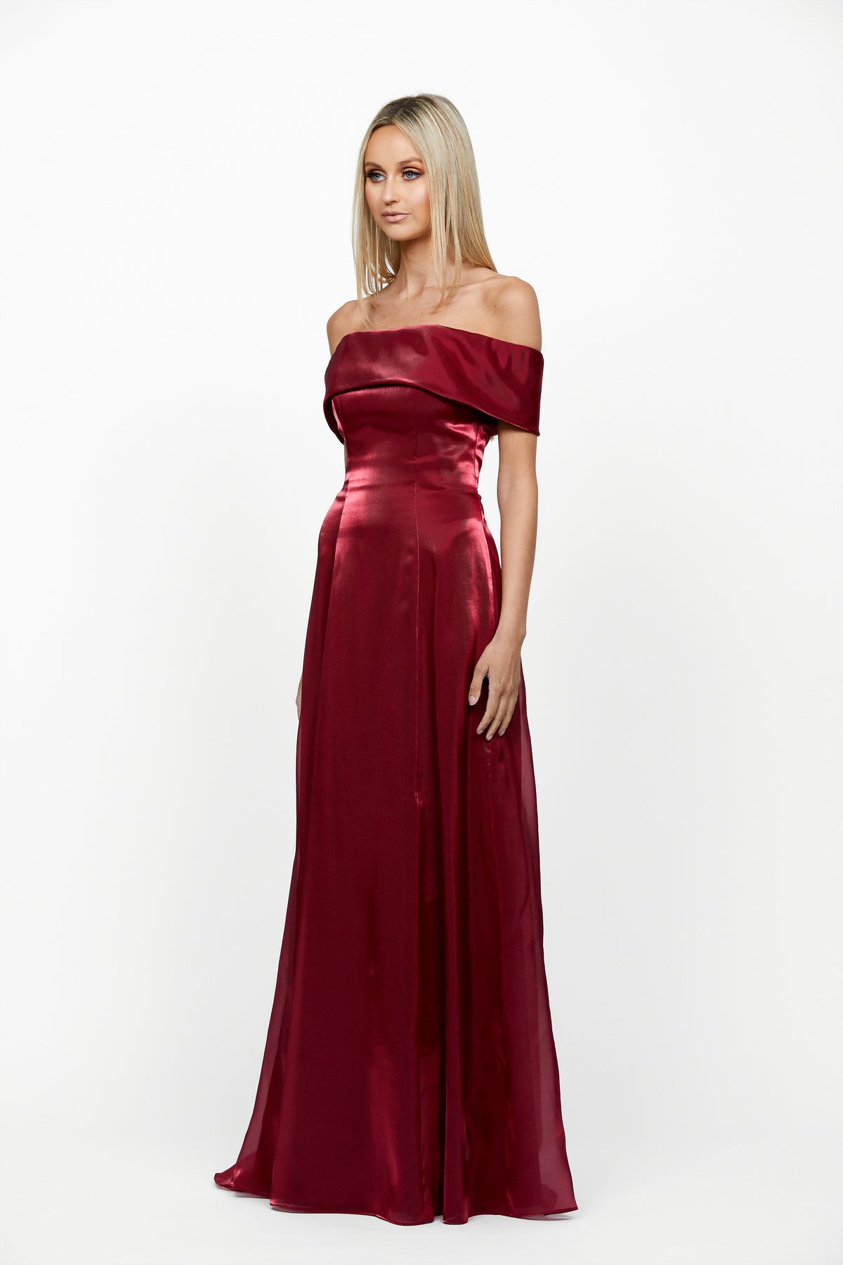 Eloisa Off Shoulder Ball Gown - Dress - Bariano