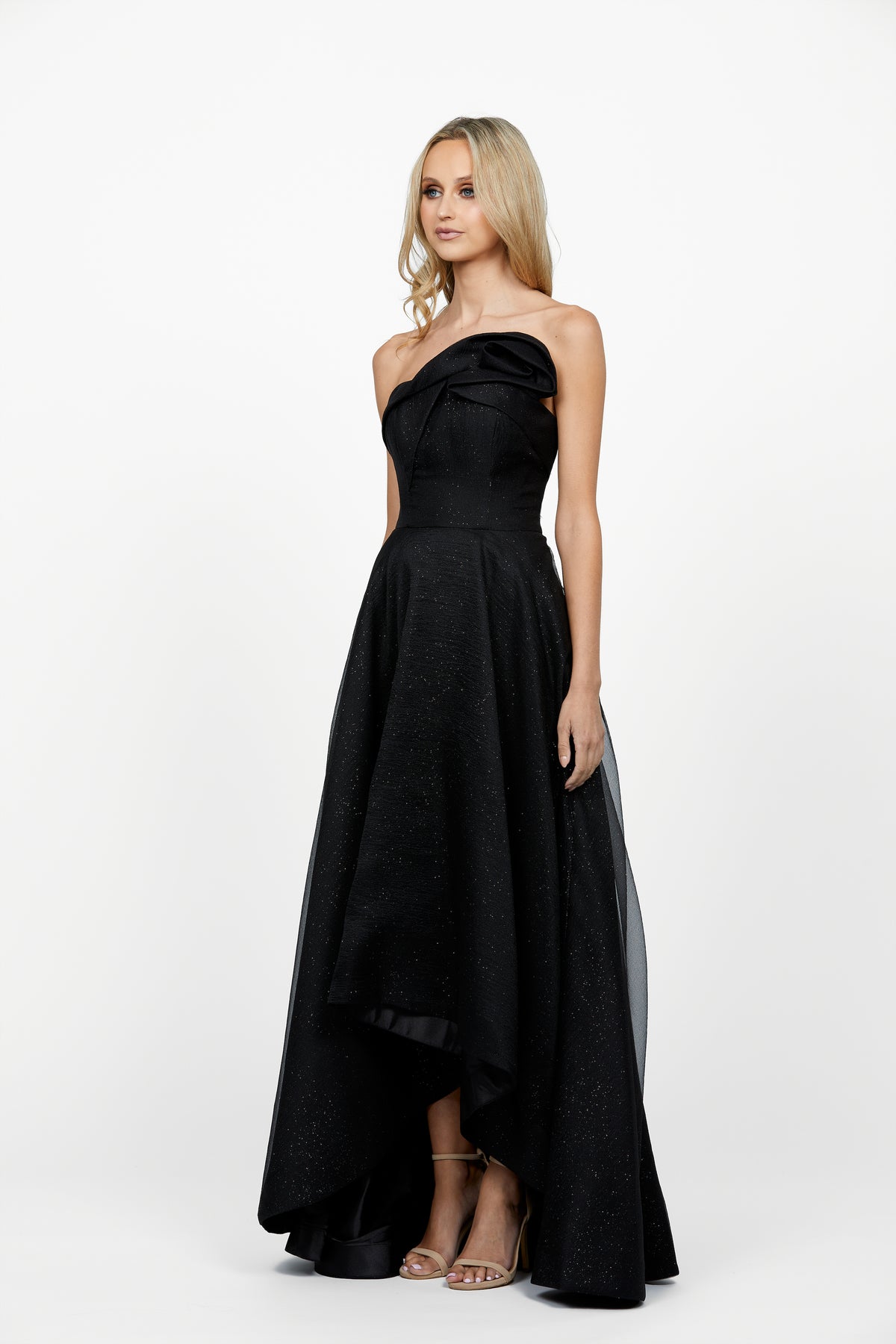 Noli Strapless Hi low Gown - Dress - Bariano