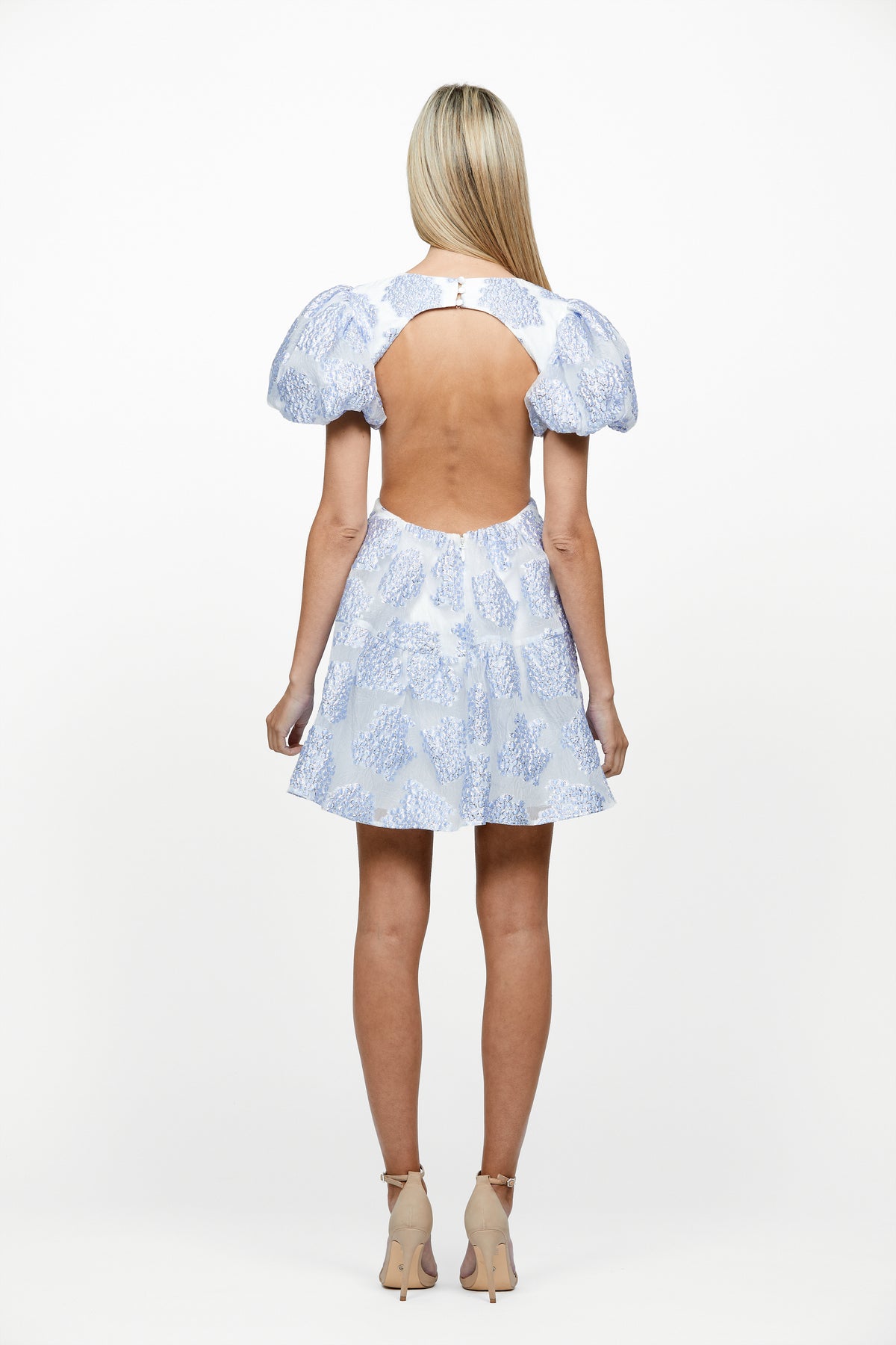 Roselle Cut Out Puff Mini - Dress - Bariano