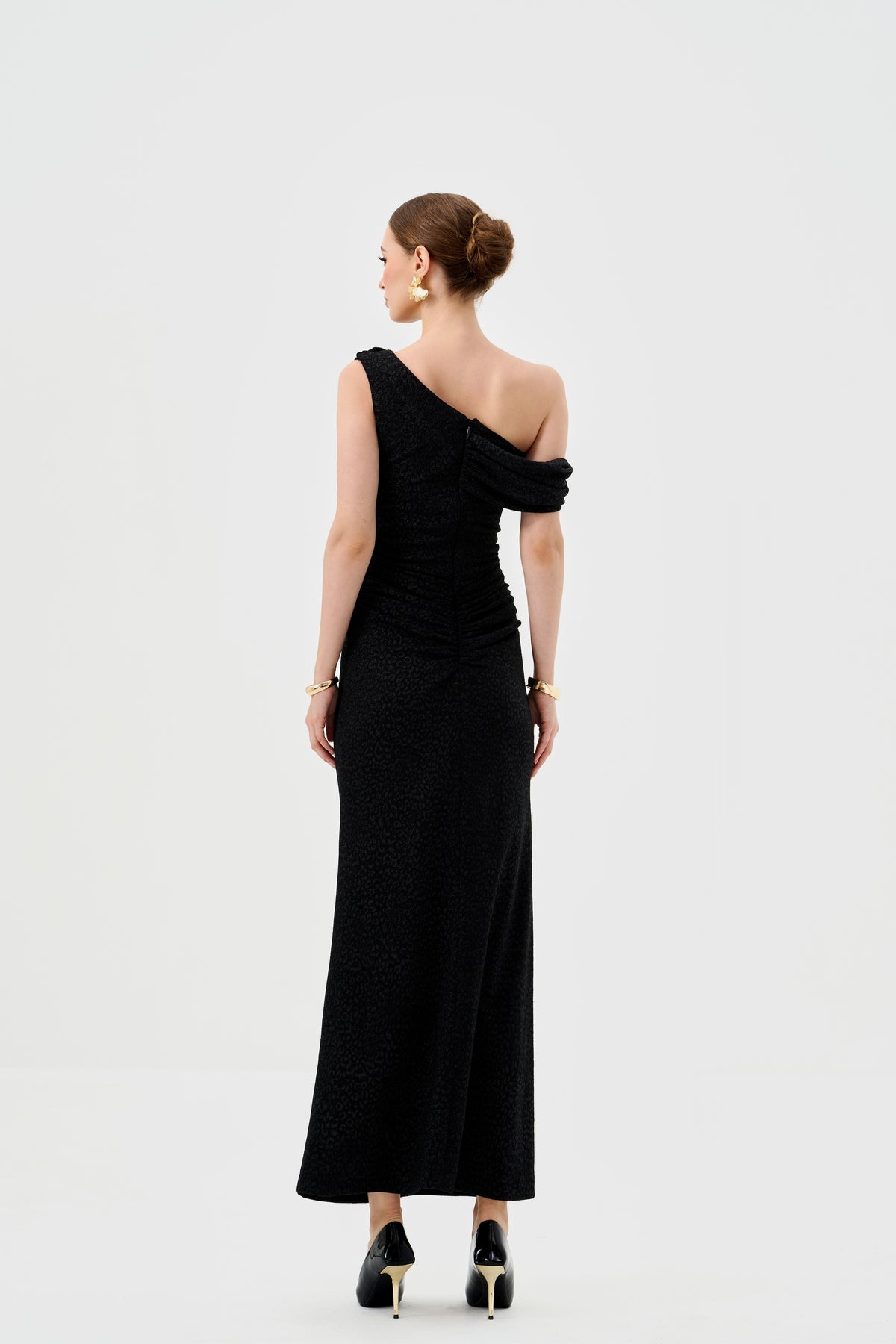 Thaliah Drape Off Shoulder Maxi - Dress - Bariano