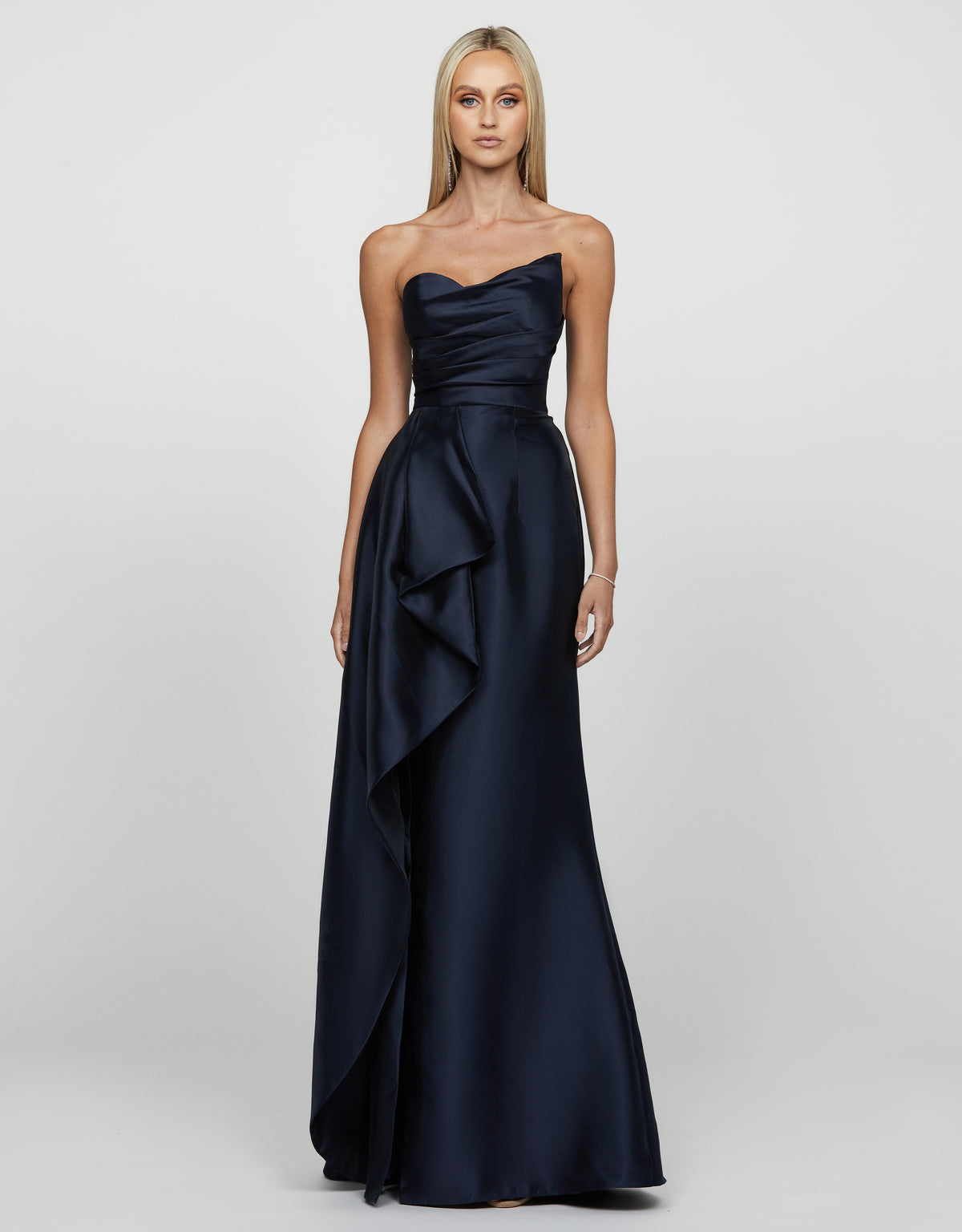 Kasery Asymmetric Gown - Dress - Bariano