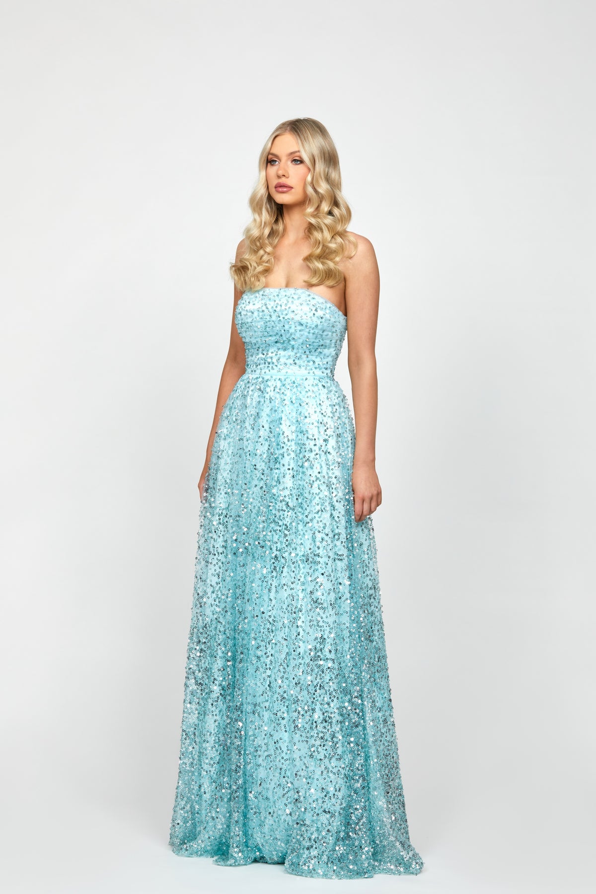 Kelly Strapless Ball Gown - Dress - Bariano