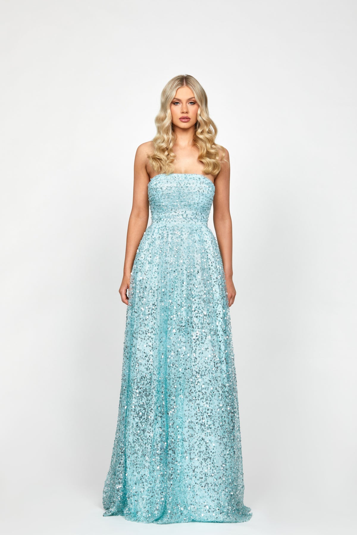 Kelly Strapless Ball Gown - Dress - Bariano
