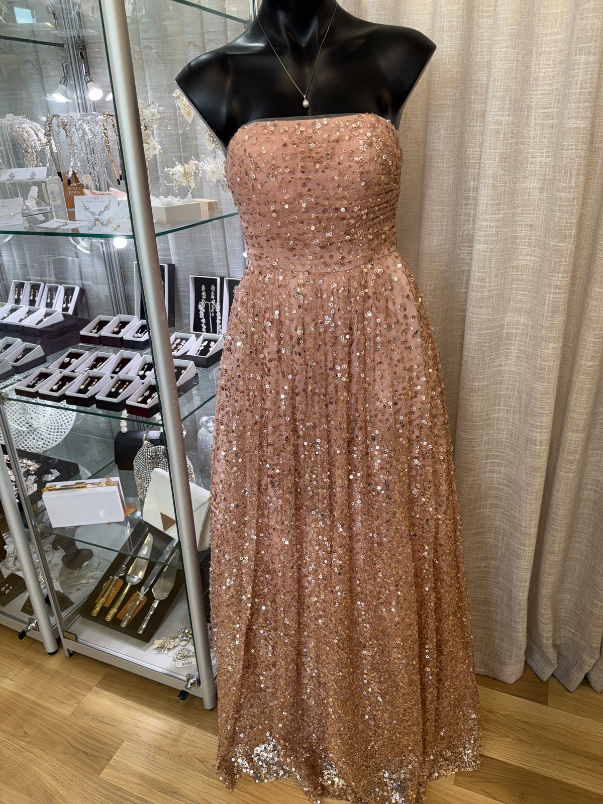 Kelly Strapless Ball Gown - Dress - Bariano