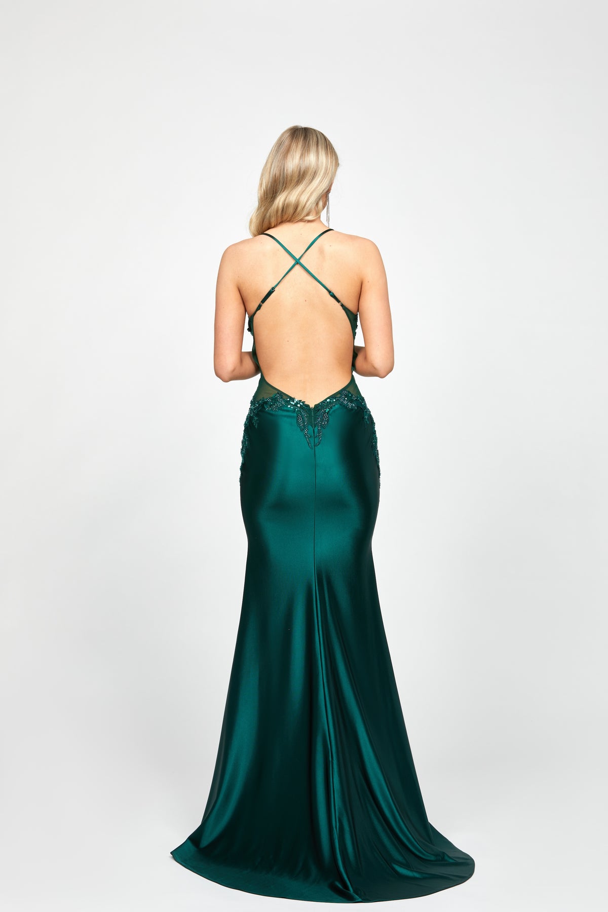 Layne Fishtail Gown - Dress - Bariano