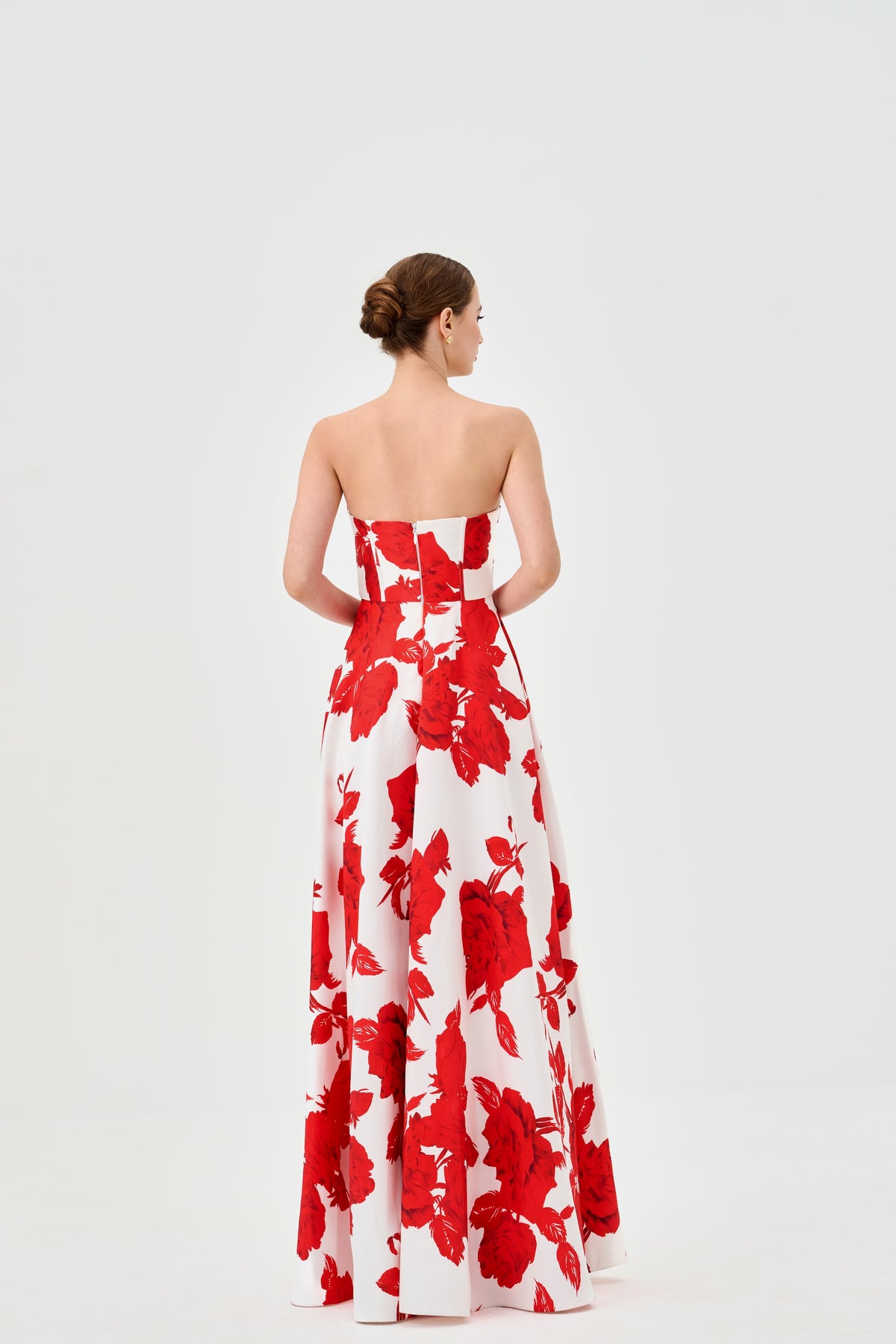 Virginia Corset Strapless Gown - Dress - Bariano