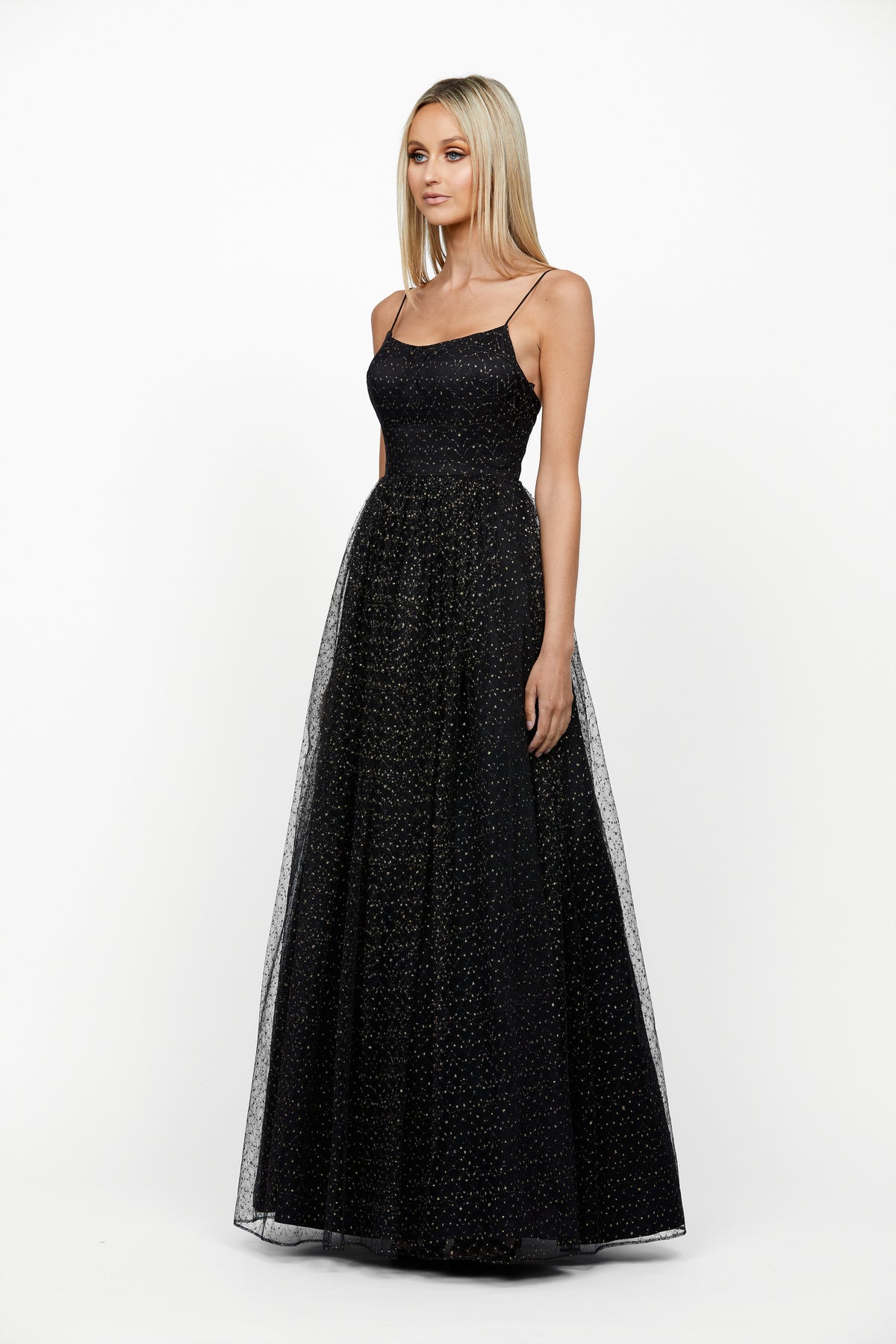 Sorrento Scoop Neck Ball Gown - Dress - Bariano