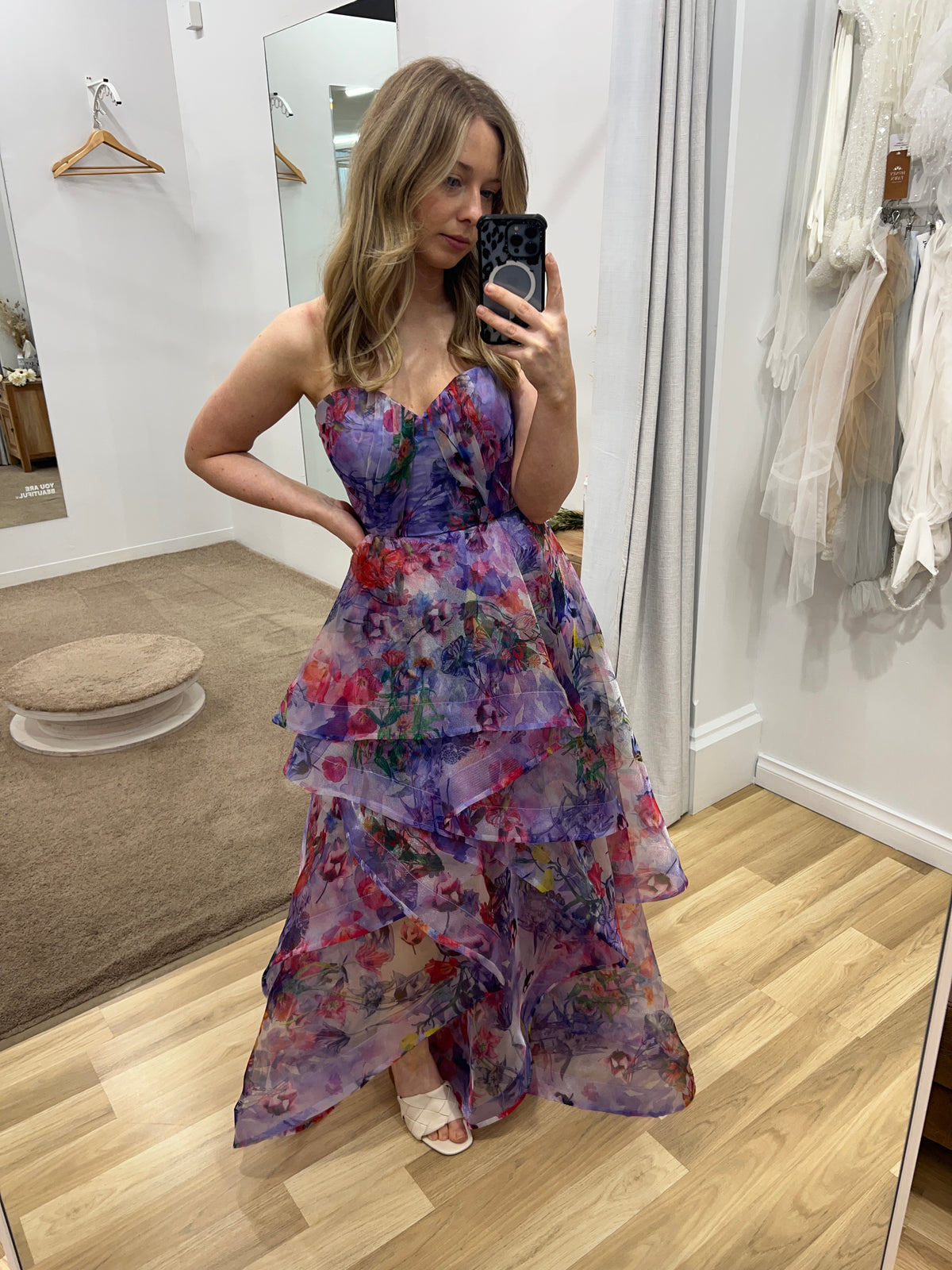 Adelaide Strapless Hi Lo Gown - Dress - Bariano