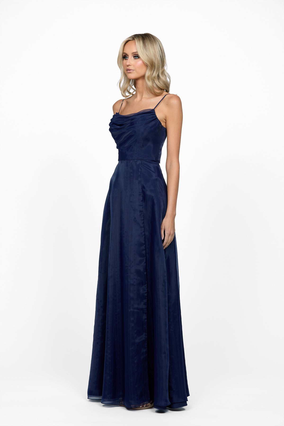 Averie Cowl Neck Gown - Dress - Bariano