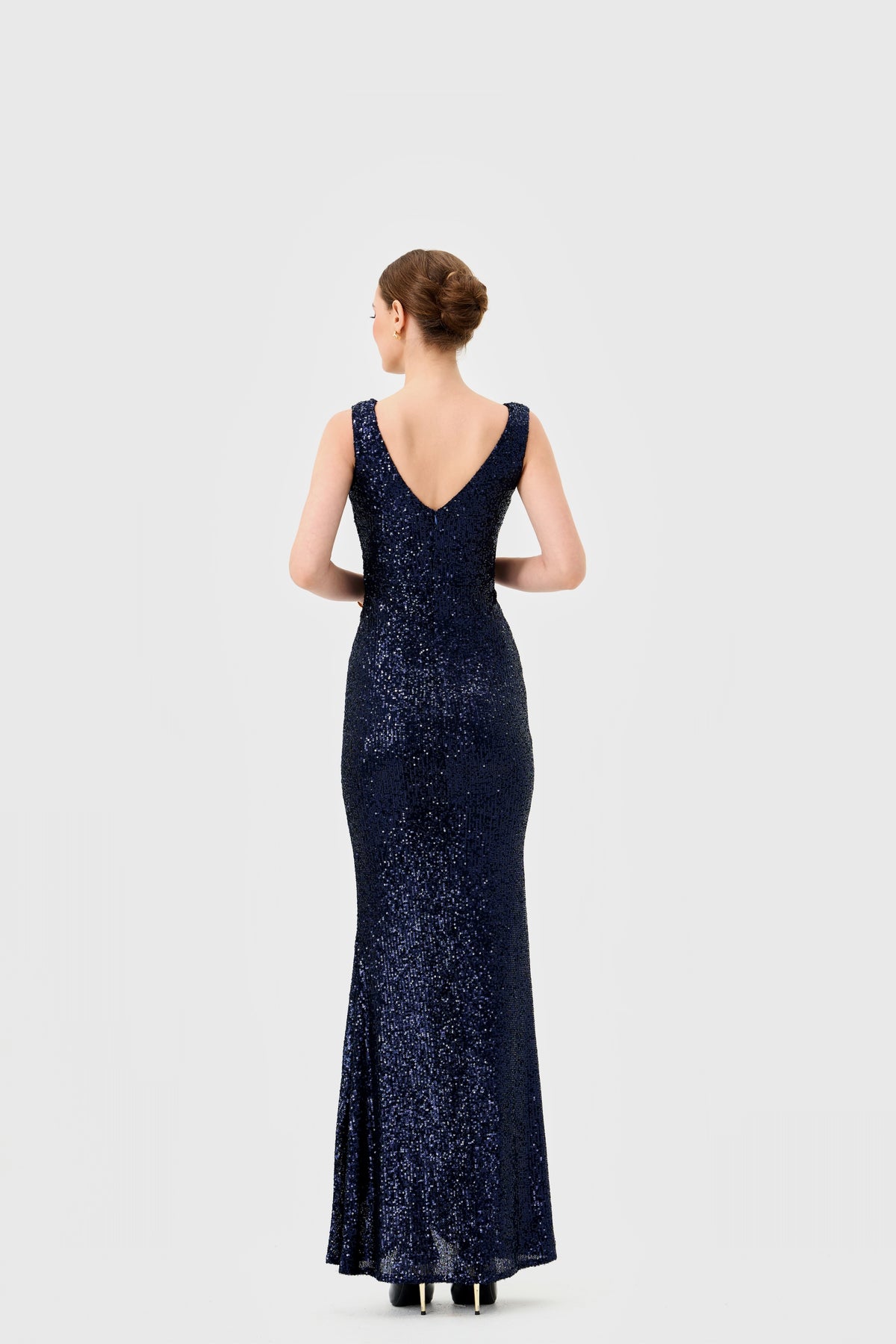 Paislee Sequin Maxi Gown - Dress - Bariano