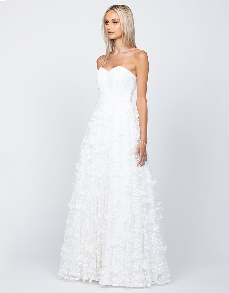 Adela Sweetheart Petal Ball Gown - Dress - Bariano