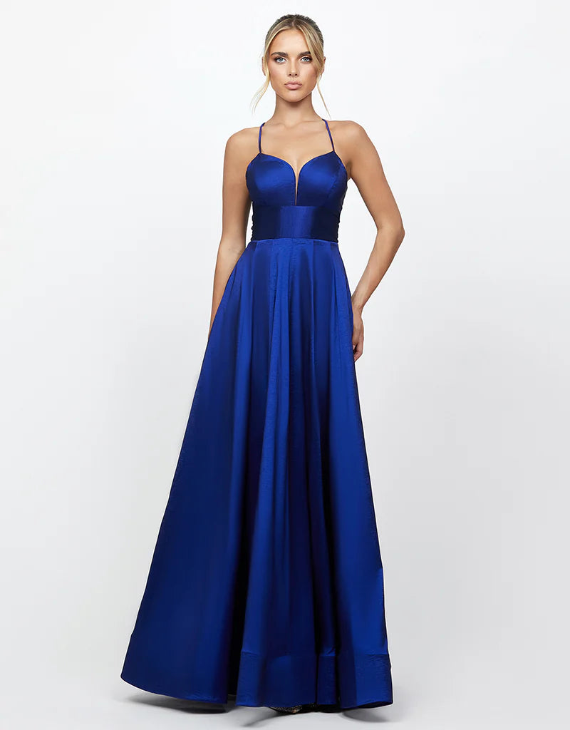 Lola Strappy Back Gown - Dress - Bariano