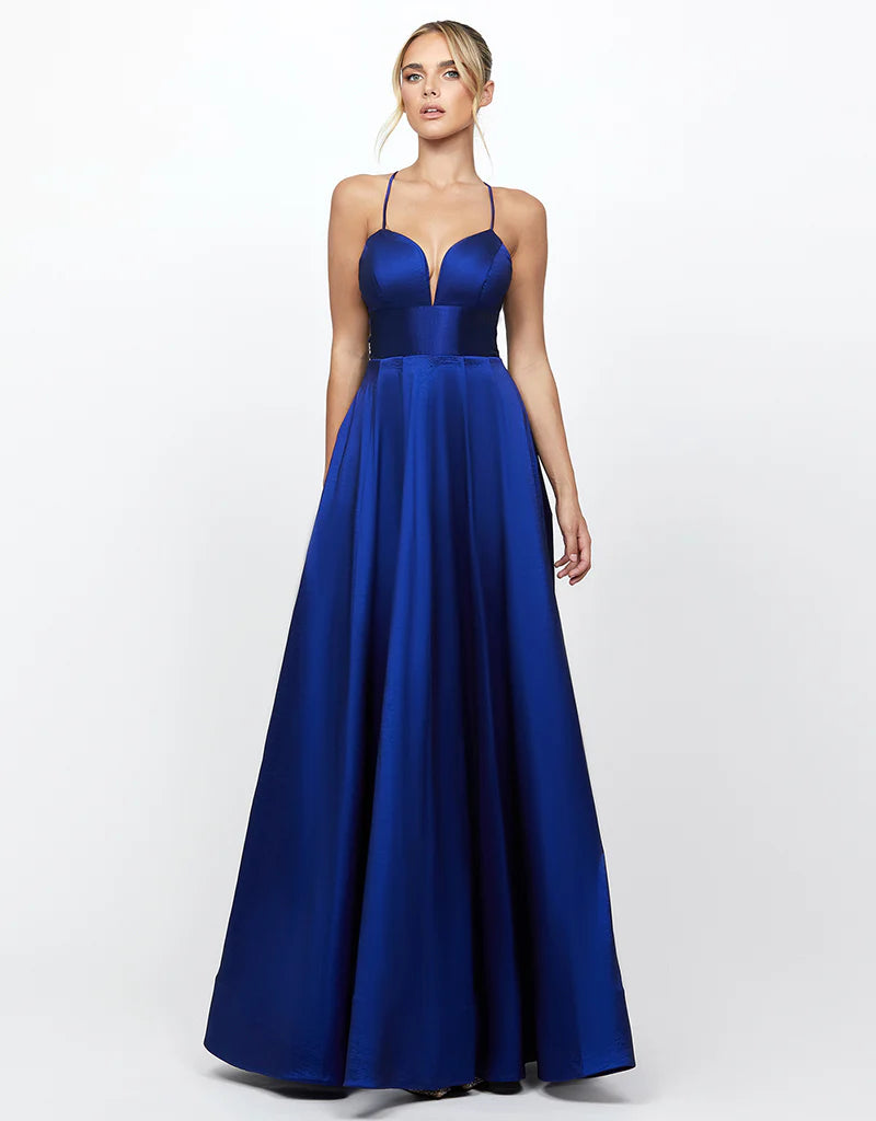 Lola Strappy Back Gown | Bariano | Honey Fawn Boutique Lola Strappy Back Gown | Bariano | Honey Fawn Boutique