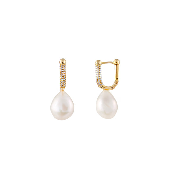 Tidal Earring Gold - Jewellery - Bianc