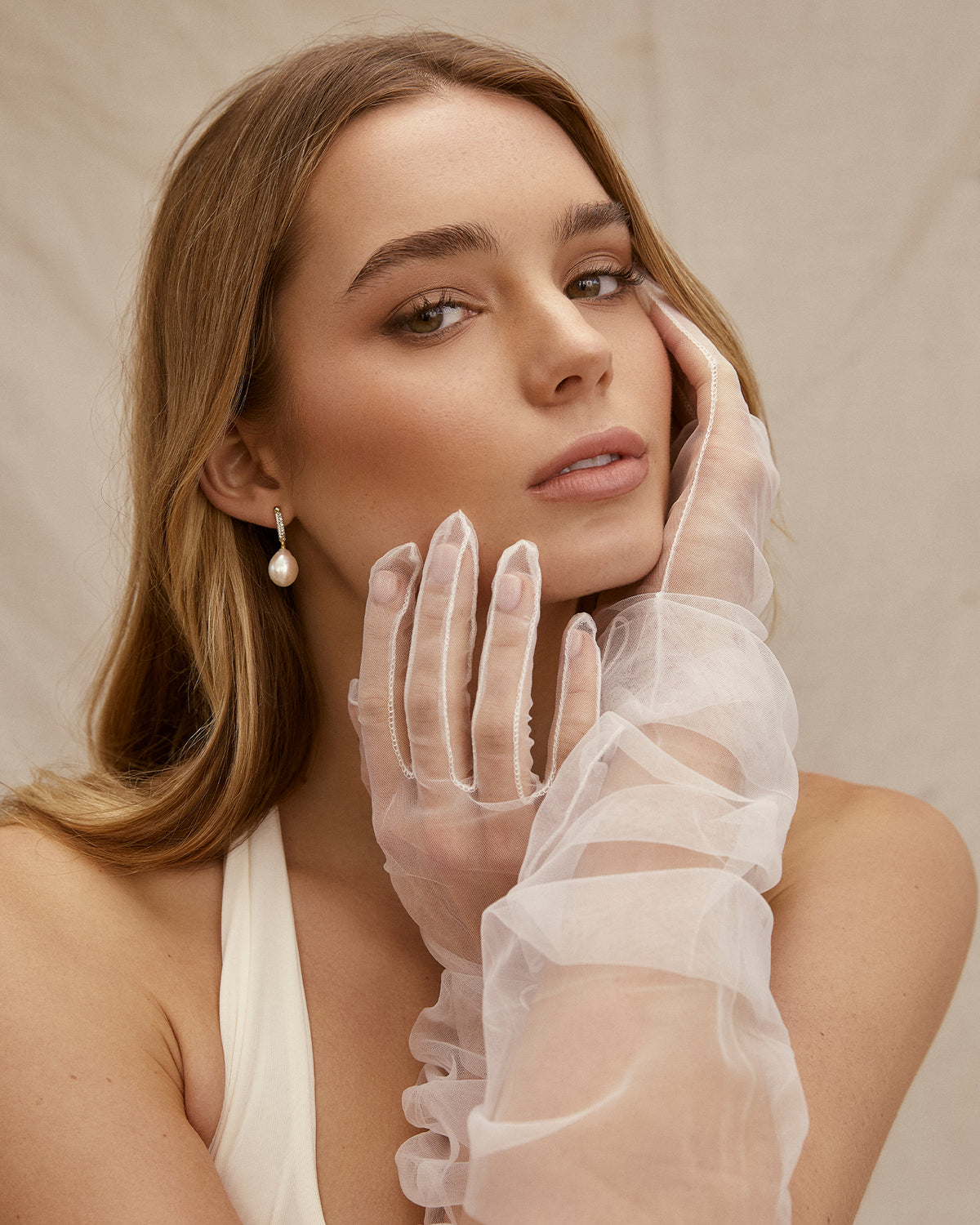 Tidal Earring Silver - Jewellery - Bianc