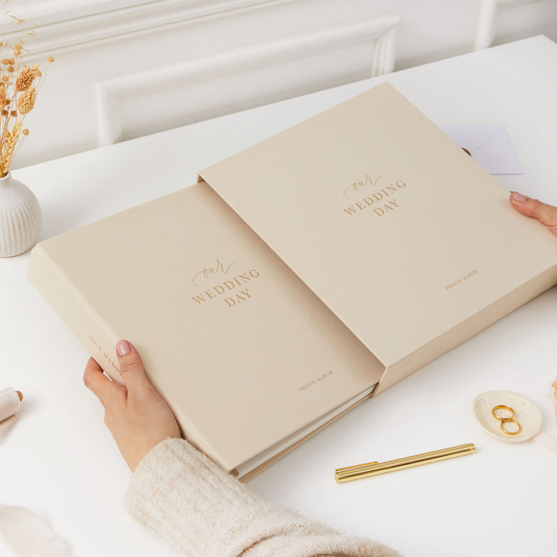 Our Wedding Day - Photo Album - Giftware - Blush and Gold
