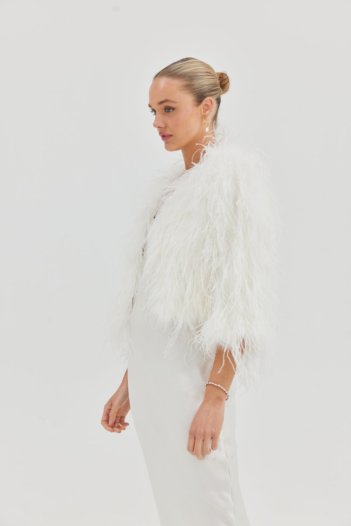 Dahlia Jacket White - Accessory - Bubish