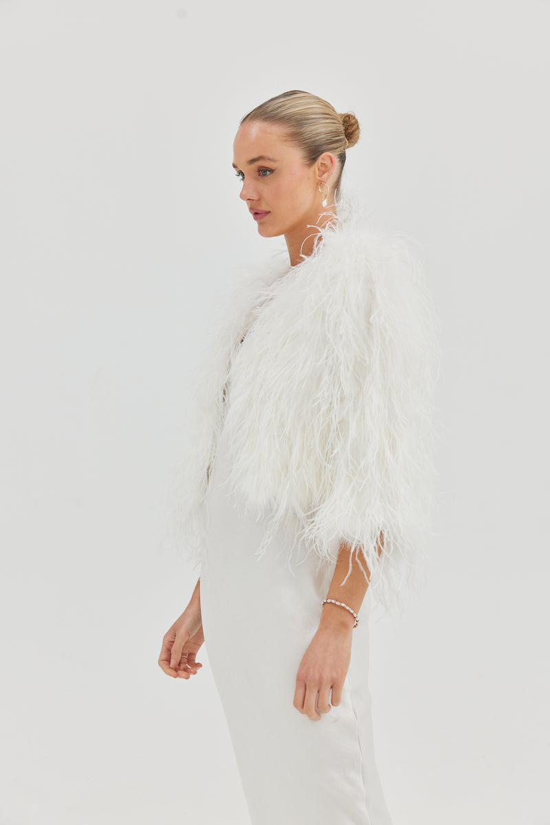 Dahlia Jacket White - Accessory - Bubish