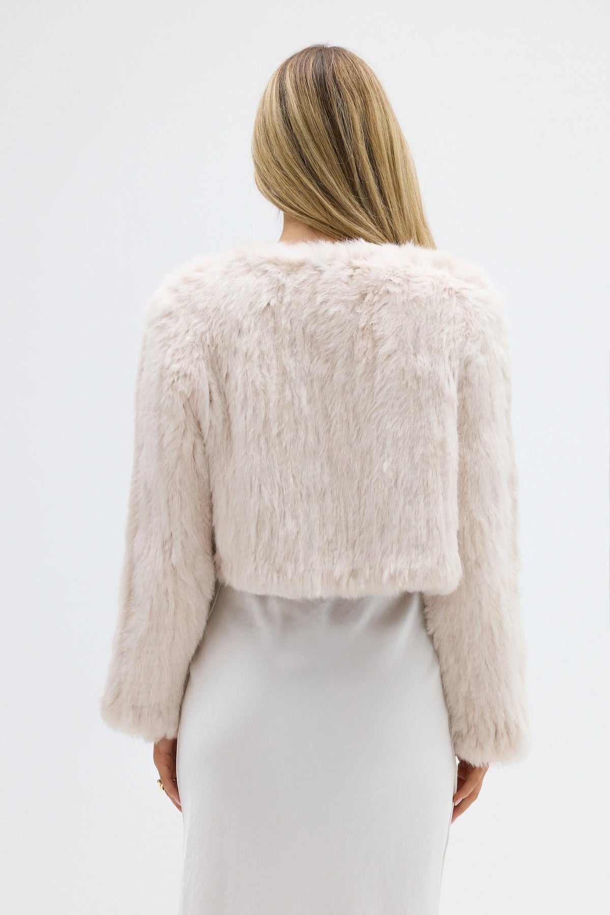 Lola Crop Jacket Stone - Accessory - Bubish