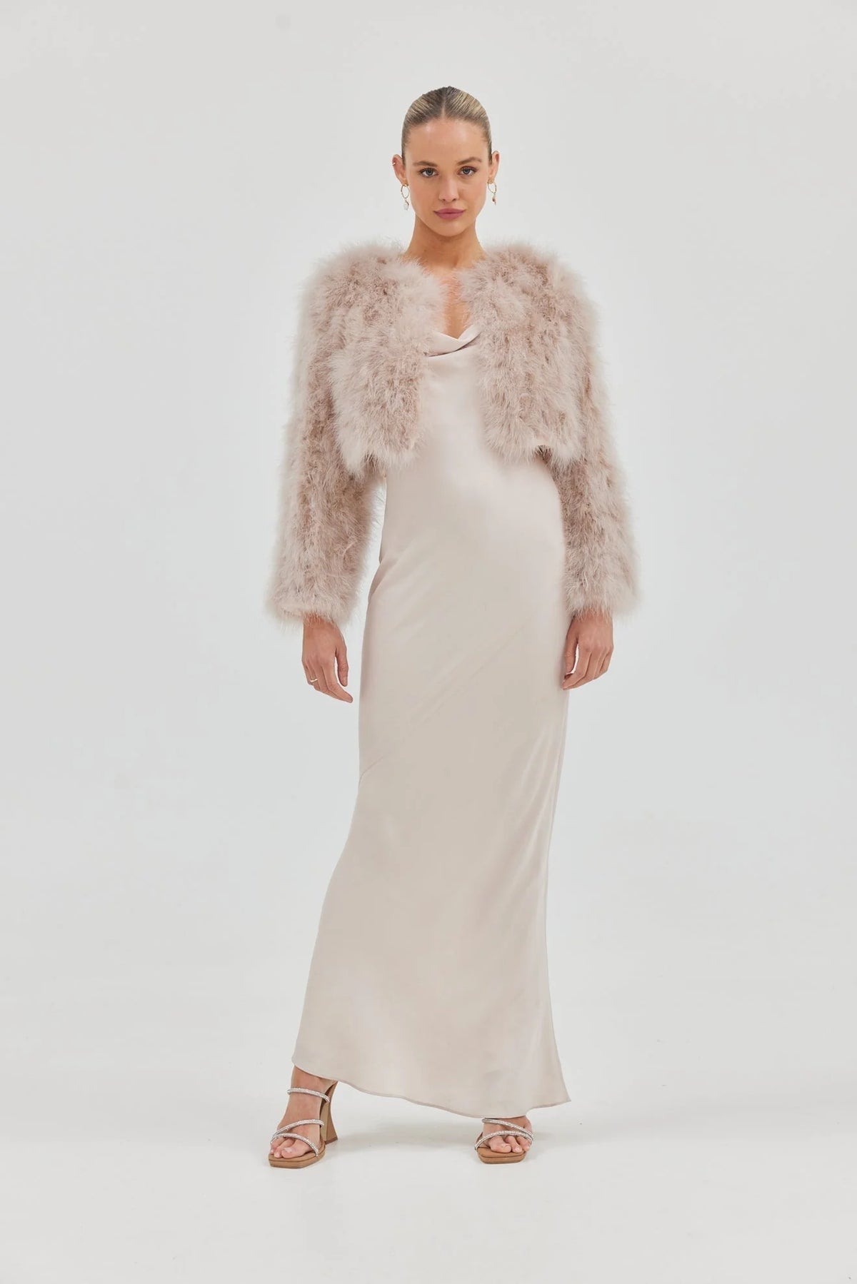 Manhattan Crop Jacket Blush - Accessory - Bubish