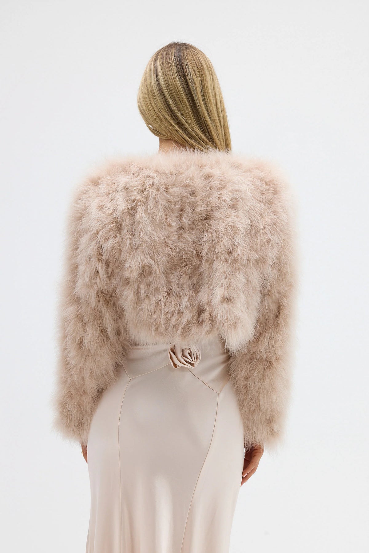 Manhattan Crop Jacket Crème Brulee