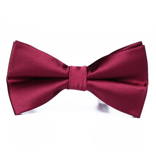 Junior Bow Tie One Size BURGUNDY - Dress - Jacqueline Louise