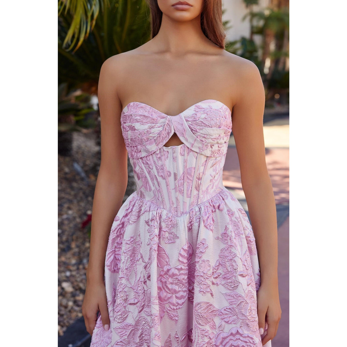 Mel Jacquard Gown