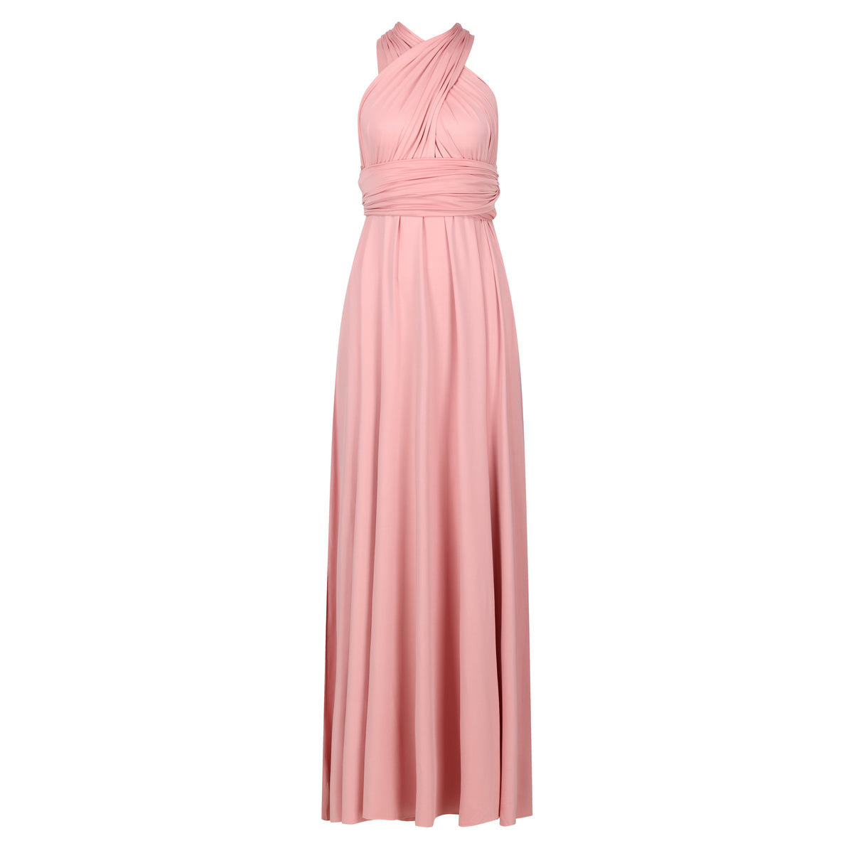 Classic Jersey Multiway Dusky Pink - Dress - Jacqueline Louise