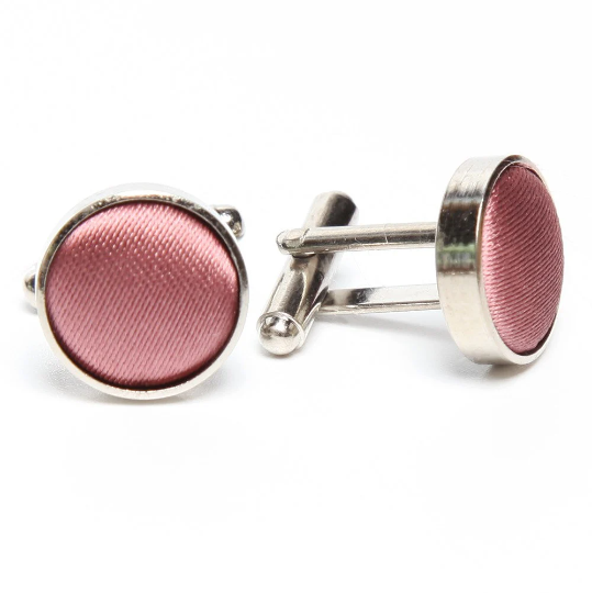 Cufflinks One Size Dusky Rose - Dress - Jacqueline Louise