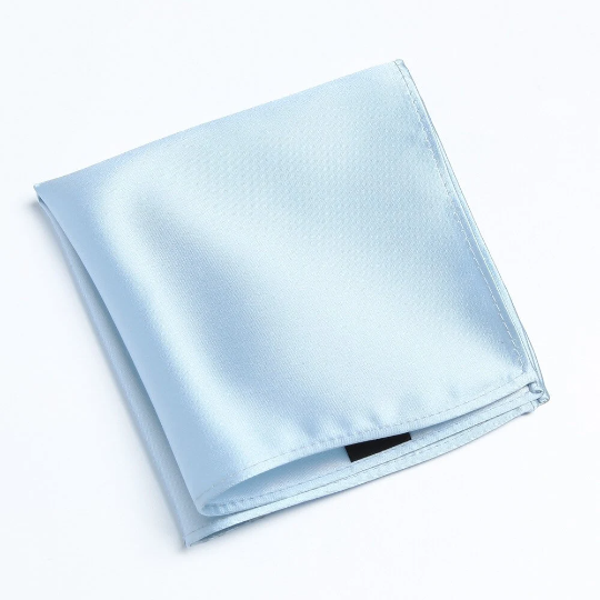 Pocket Square One Size Dusty Blue - Dress - Jacqueline Louise