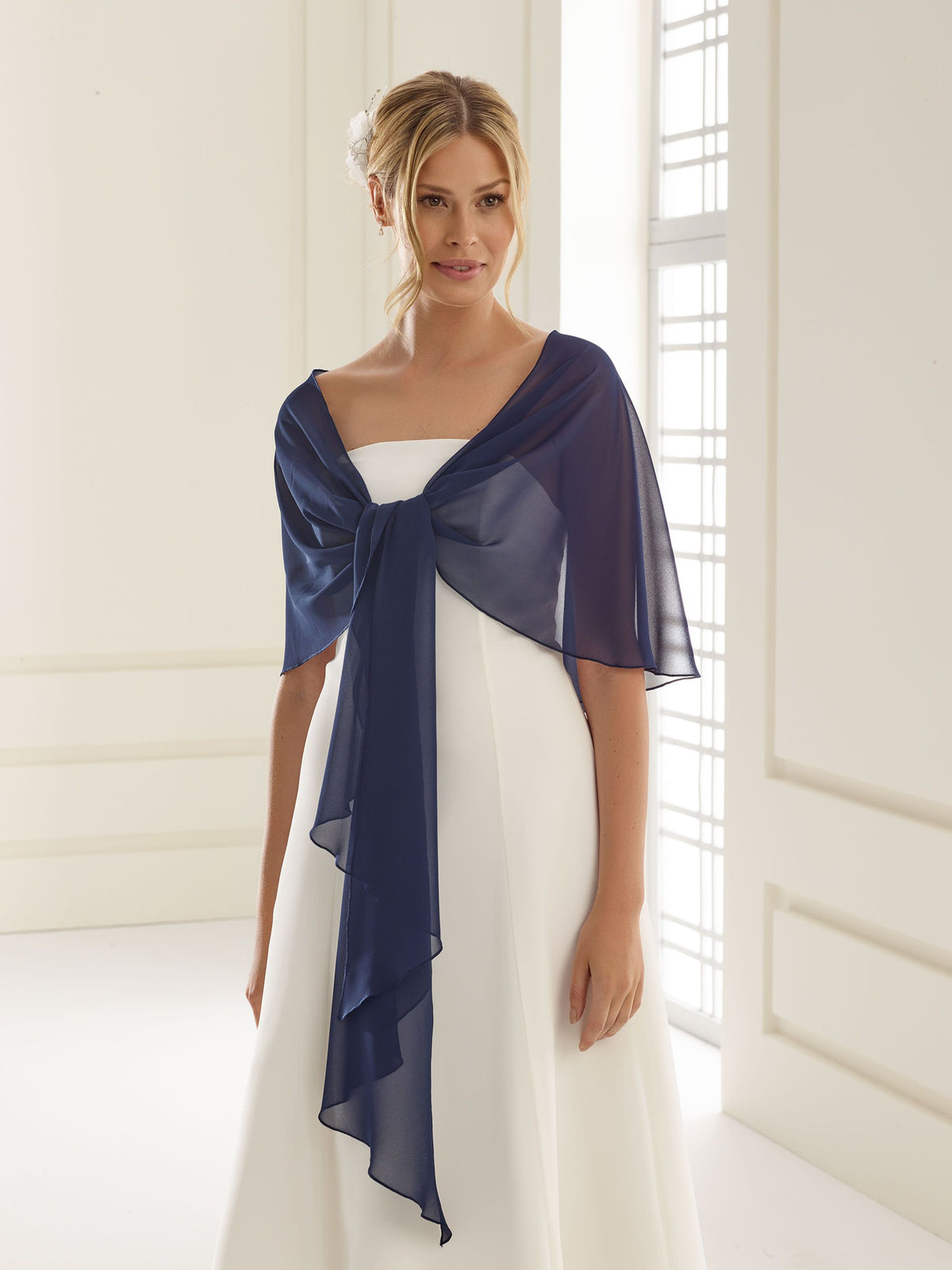 Chiffon Scarf Shawl - Accessory - Bianco Evento