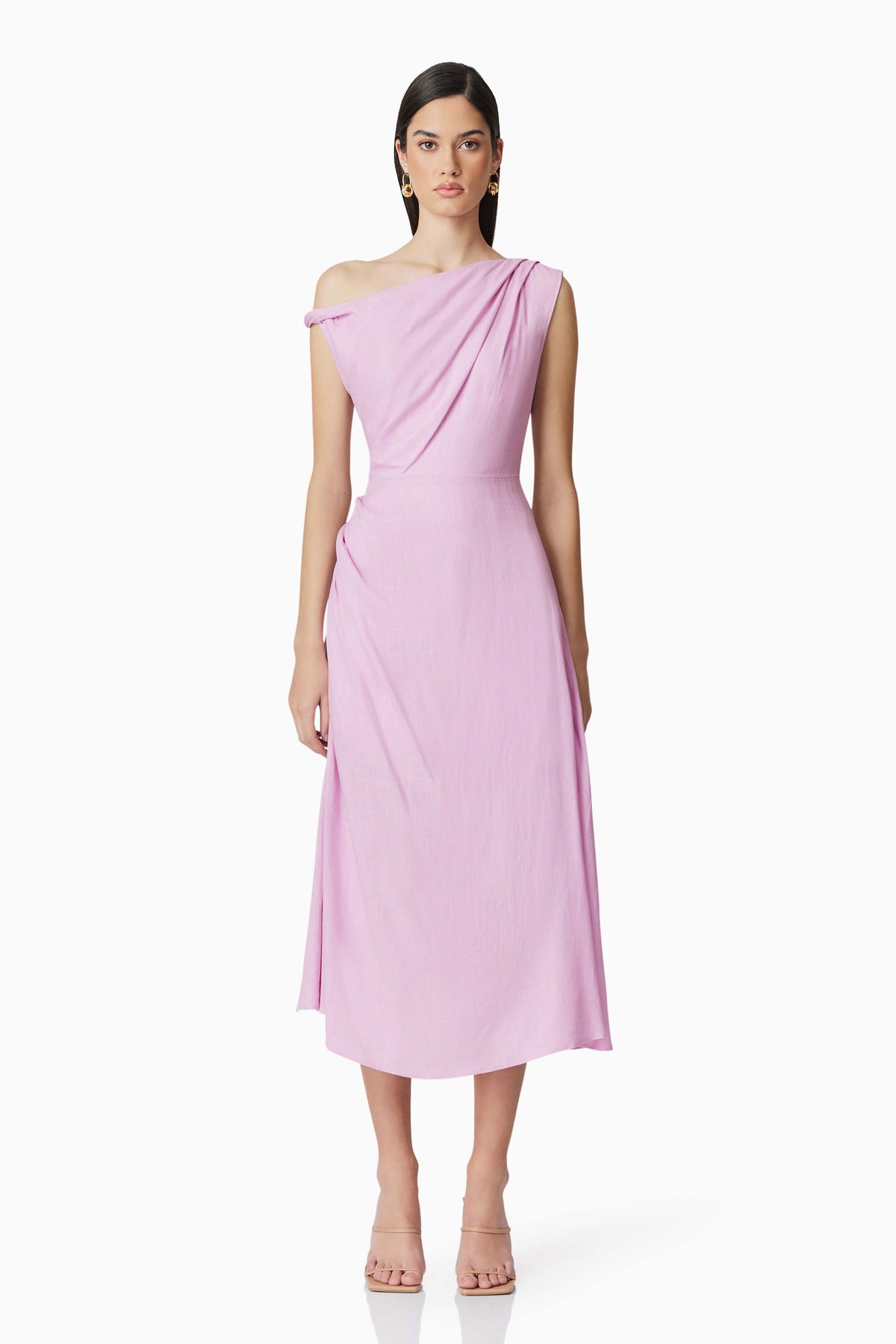 Kara Midi Lilac - Dress - Elliatt