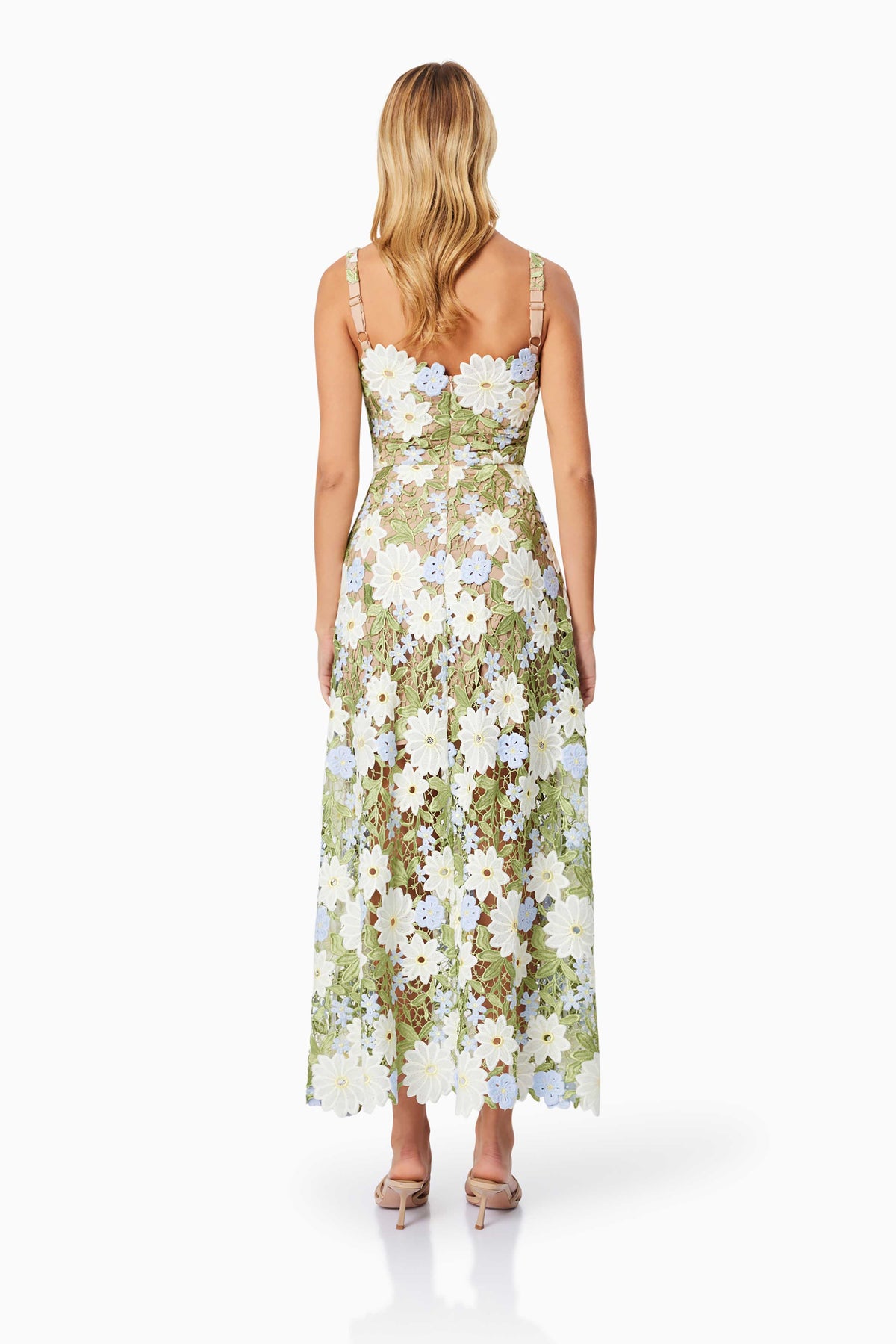 Flora Midi Dress - Dress - Elliatt