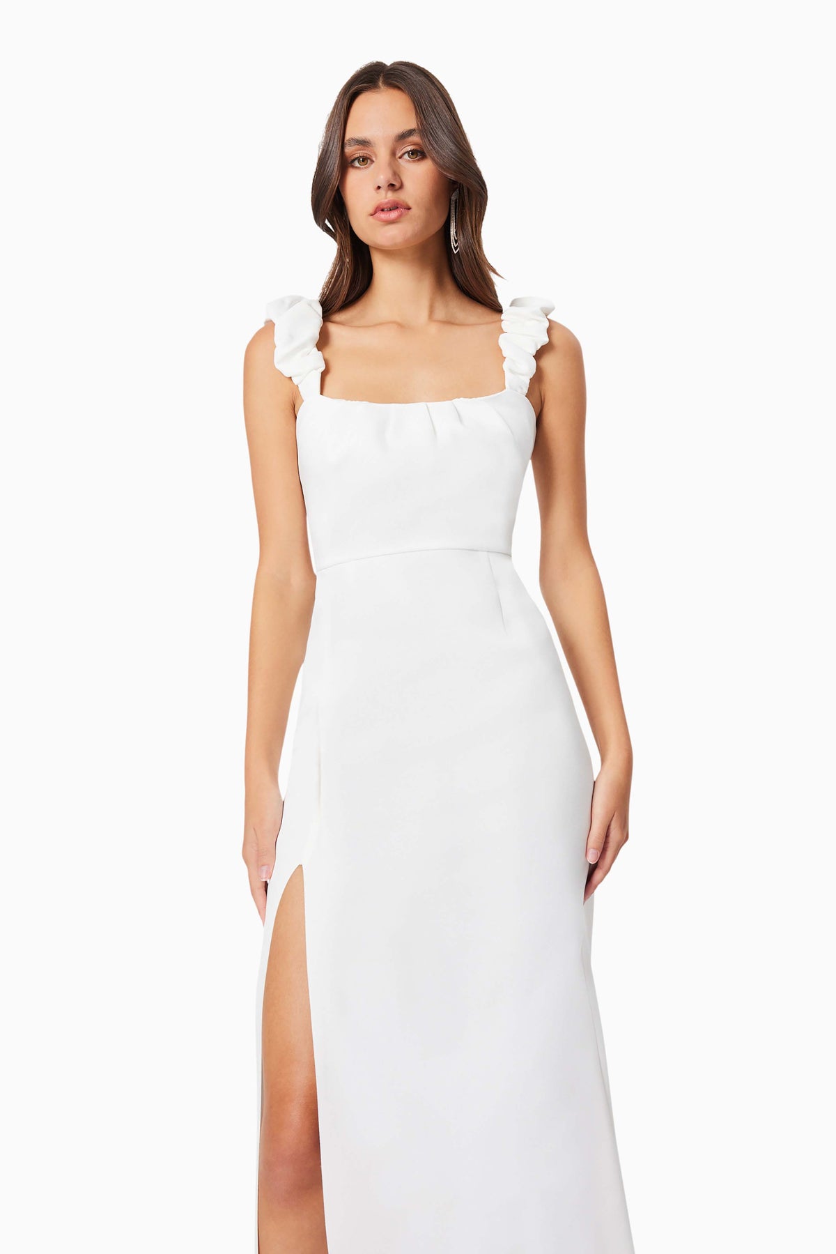 Destiny Maxi Dress Ivory - Dress - Elliatt