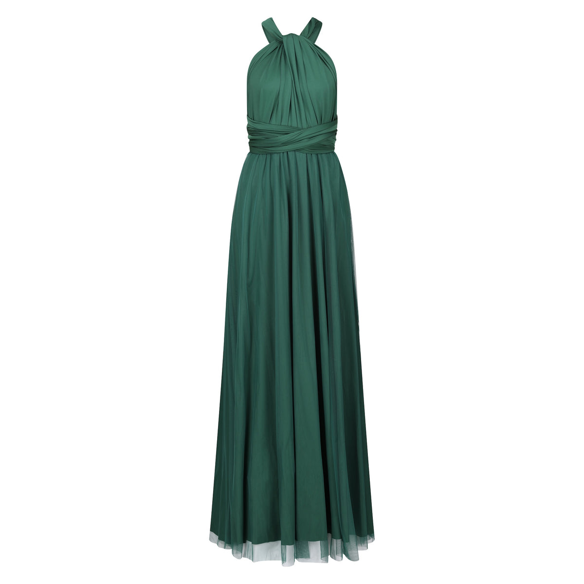 Luxe Tulle Multiway Forest Green - Dress - Jacqueline Louise