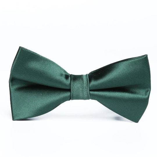 Junior Bow Tie One Size Forest Green - Dress - Jacqueline Louise