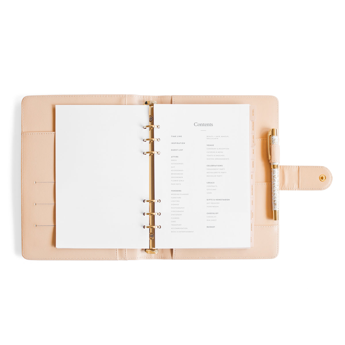 Wedding Planner Luxe Edition - Nude - Giftware - Fox and Fallow