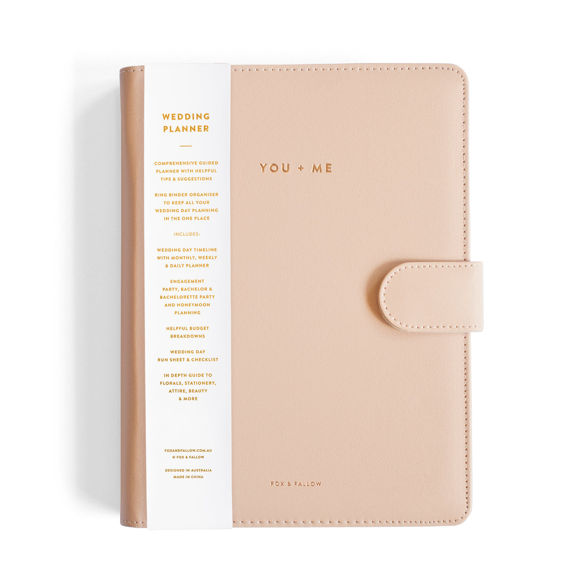 Wedding Planner Luxe Edition - Nude - Giftware - Fox and Fallow