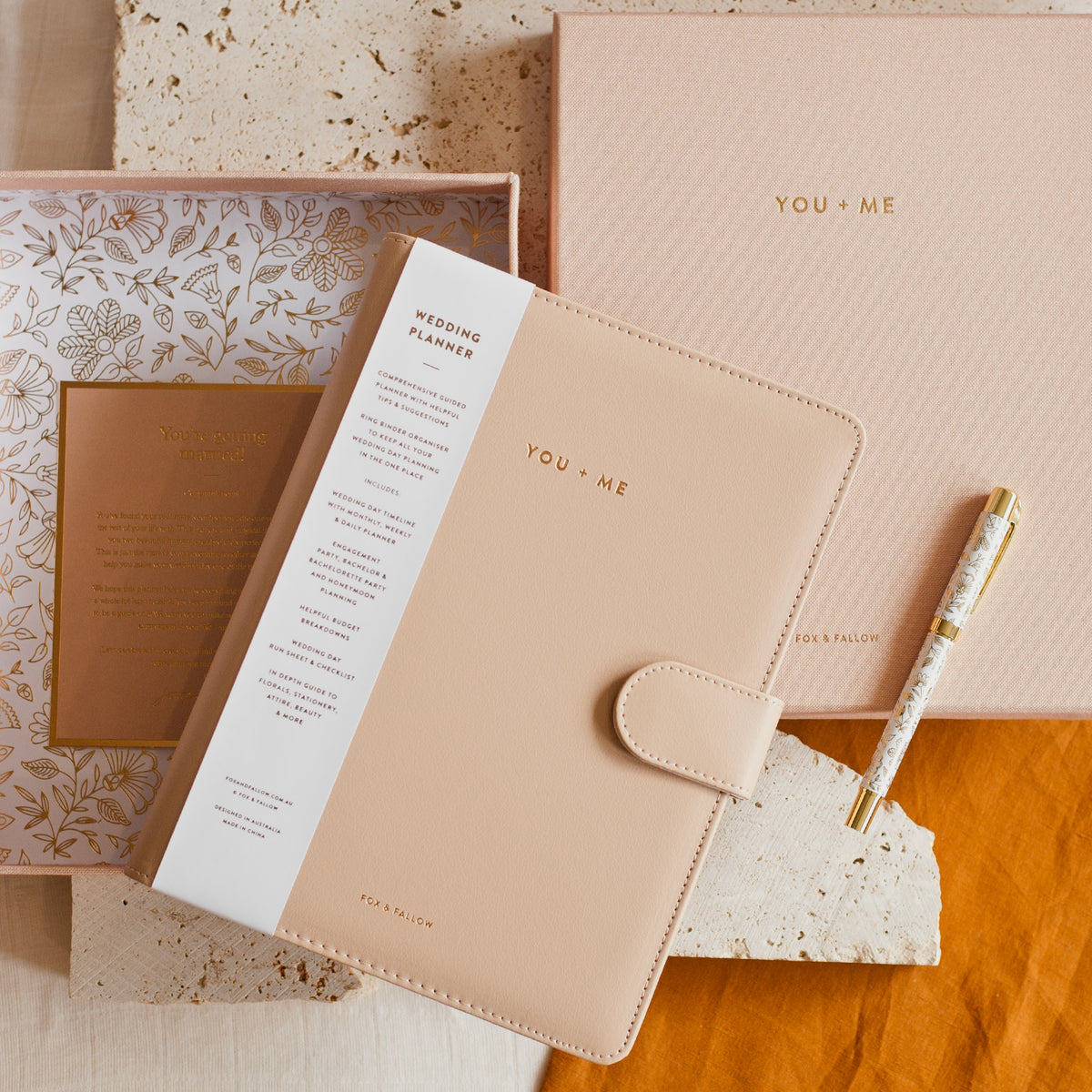 Wedding Planner Luxe Edition - Nude - Giftware - Fox and Fallow