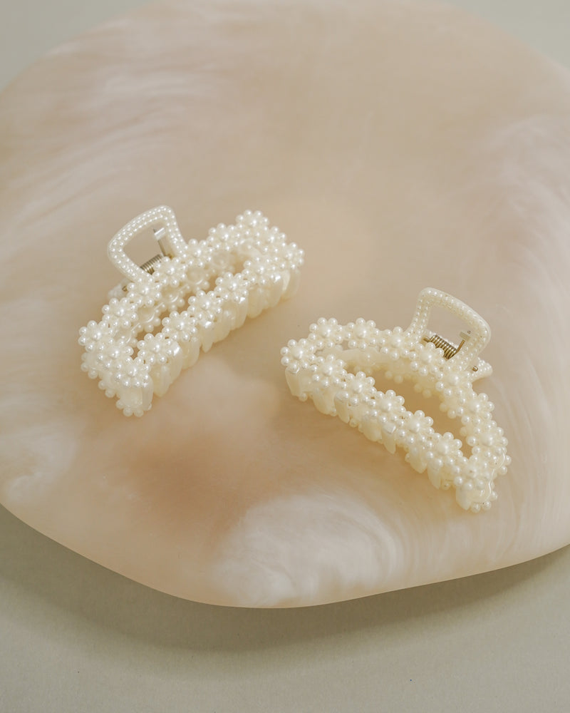 Thank You Flower Girl Gift Claw Clip - Giftware - Honey Fawn Boutique