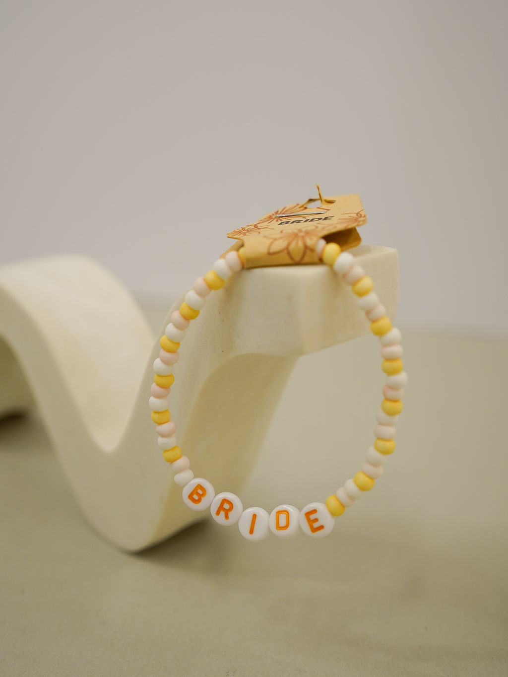 MAID OF HONOUR Friendship Bracelet Yellow - Giftware - Honey Fawn Boutique