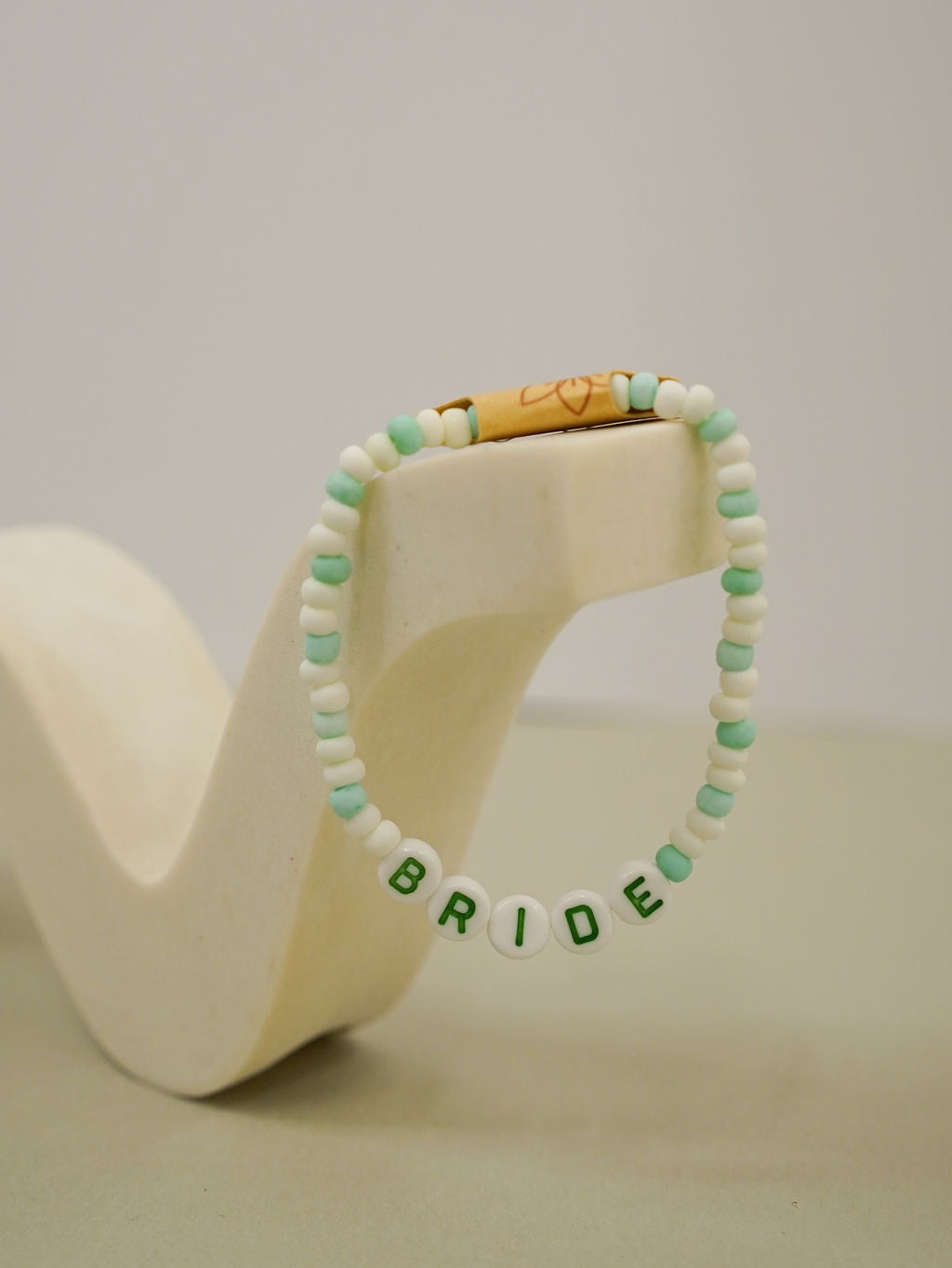 MAID OF HONOUR Friendship Bracelet Green - Giftware - Honey Fawn Boutique