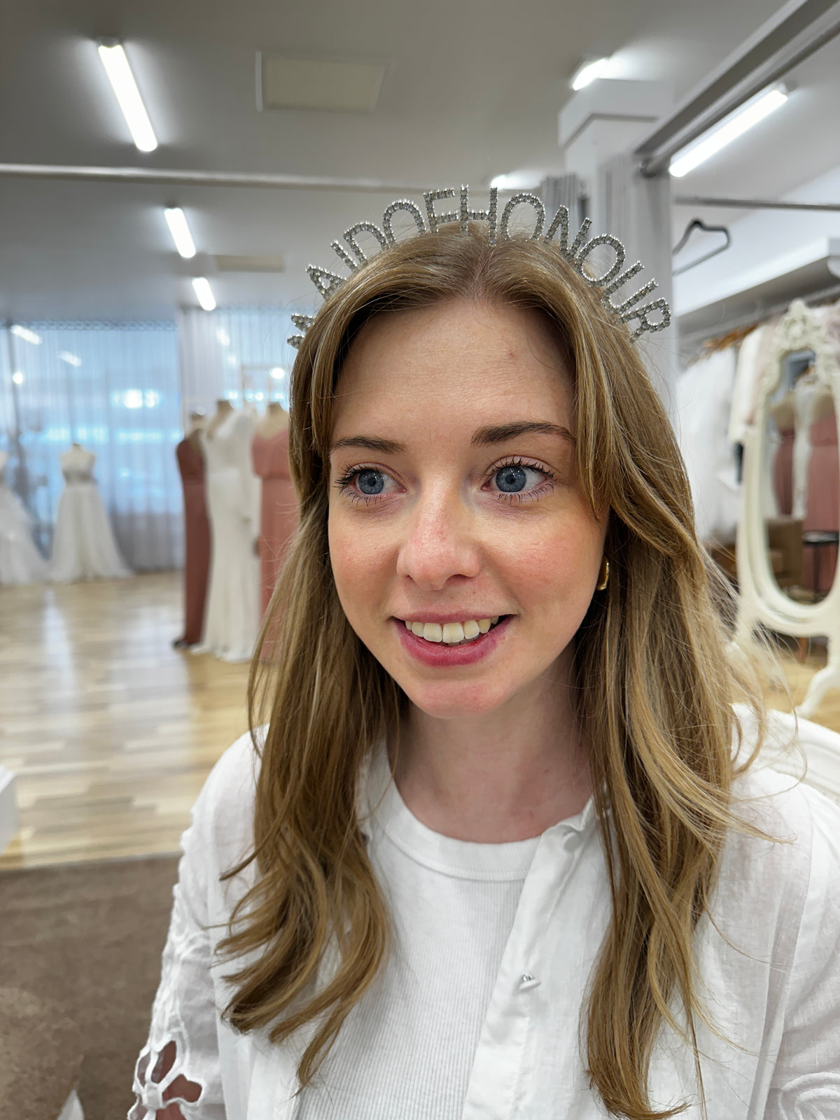 Maid of Honour Rhinestone Headband - Giftware - Honey Fawn Boutique