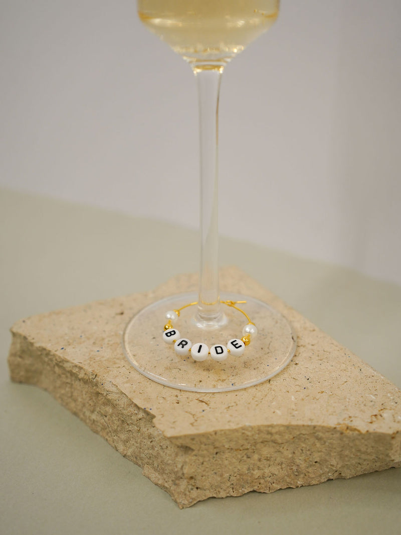 Wineglass Charm - Bride - Giftware - Honey Fawn Boutique
