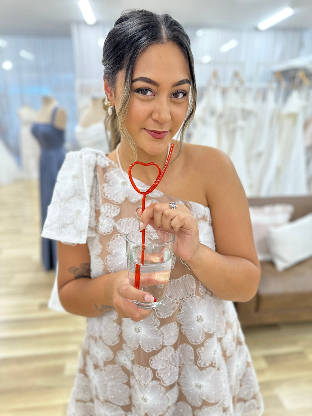 Heart Straw - Giftware - Honey Fawn Boutique